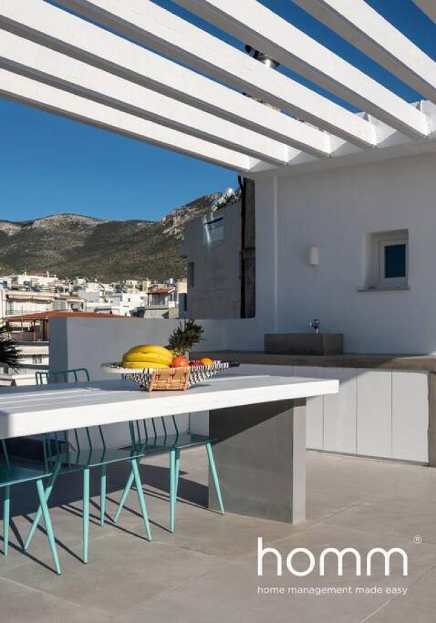 Brand New Homm Penthouse In Ano Glyfada, Dilou Apartment Athens Luaran gambar