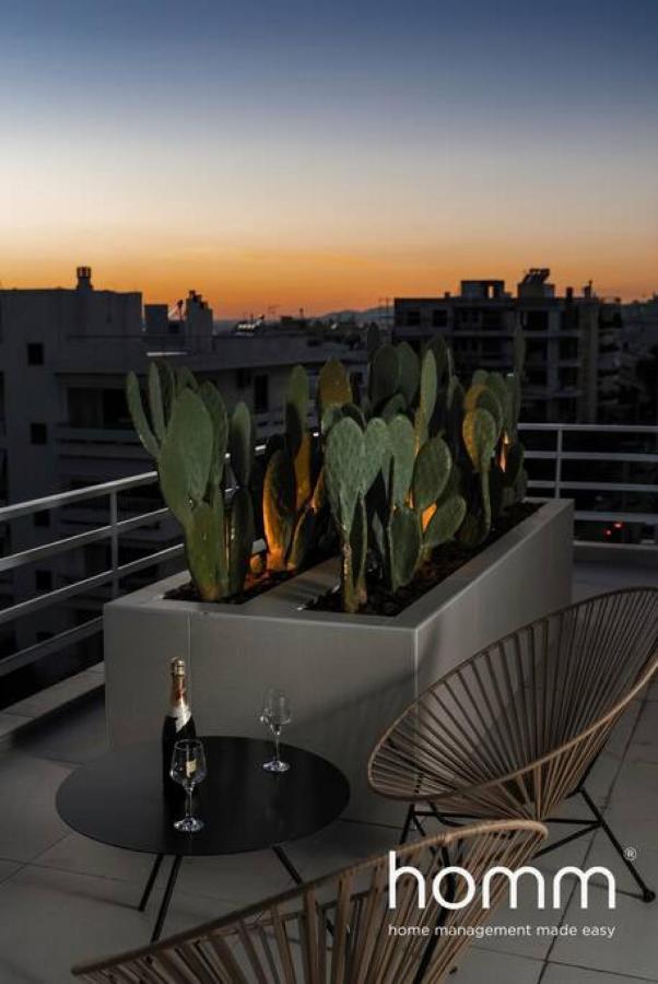 Brand New Homm Penthouse In Ano Glyfada, Dilou Apartment Athens Luaran gambar