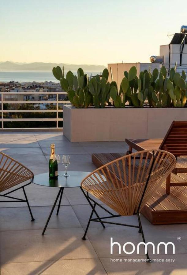 Brand New Homm Penthouse In Ano Glyfada, Dilou Apartment Athens Luaran gambar